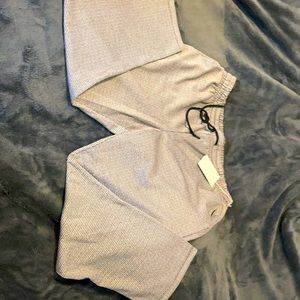 Houndstooth cinch dress pants ankle length